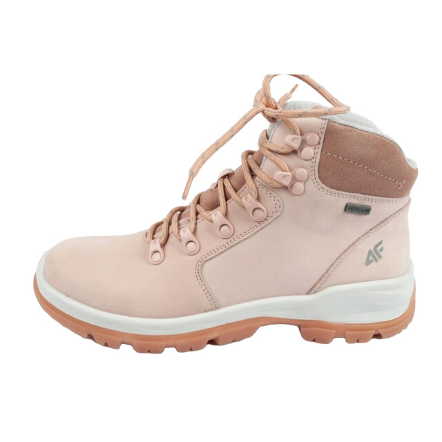 4F Dames obdh253 leren wandelschoenen UTPP6786_beige large