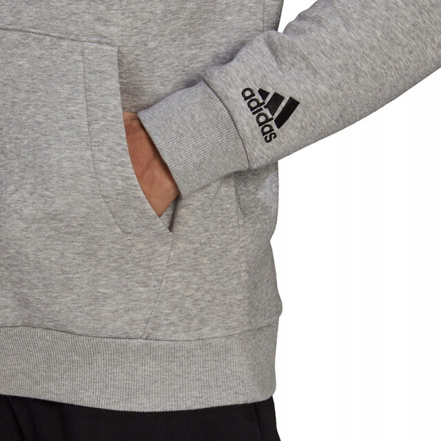 Adidas Heren essentials linear logo hoodie UTPP1376_grey large