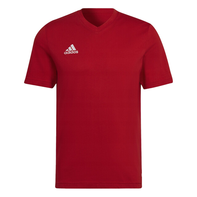 Adidas Heren entrada 22 v hals t-shirt UTPP1973_red large