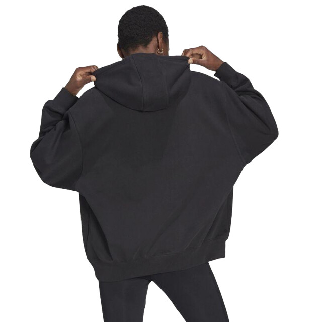 Adidas Dames adicolor oversized hoodie UTPP3113_black large