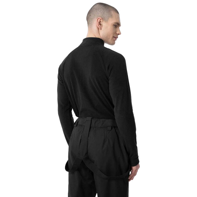4F Heren fleece sweatshirt met kwart ritssluiting UTPP3500_black large