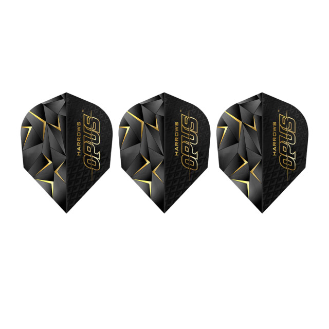 Harrows Prime opus geometrische dart vluchten (pak van 3) UTPP6397_blackgold large