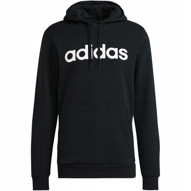 Adidas Heren essentials linear logo hoodie UTPP1376_black large