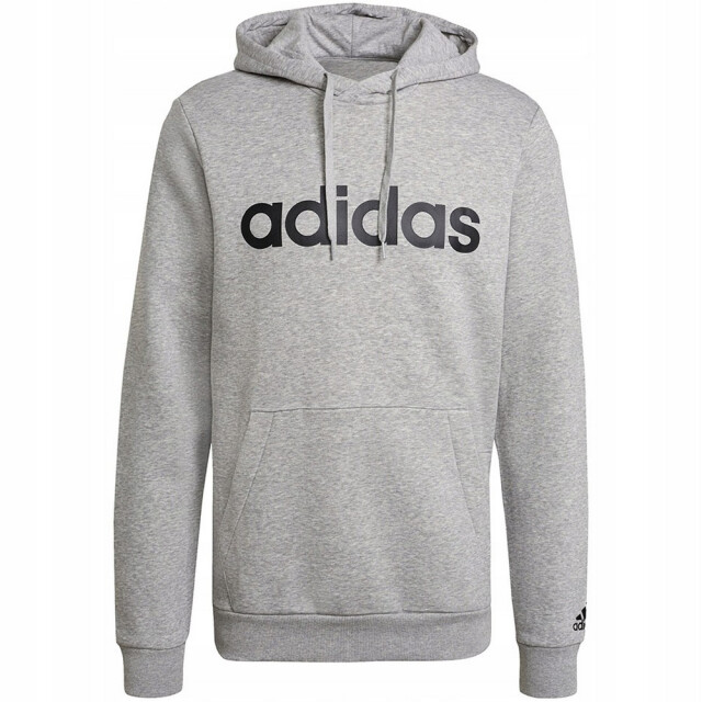 Adidas Heren essentials linear logo hoodie UTPP1376_grey large