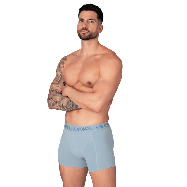 Muchachomalo Heren 3-pack light cotton U-LCSOLID1010-93 large