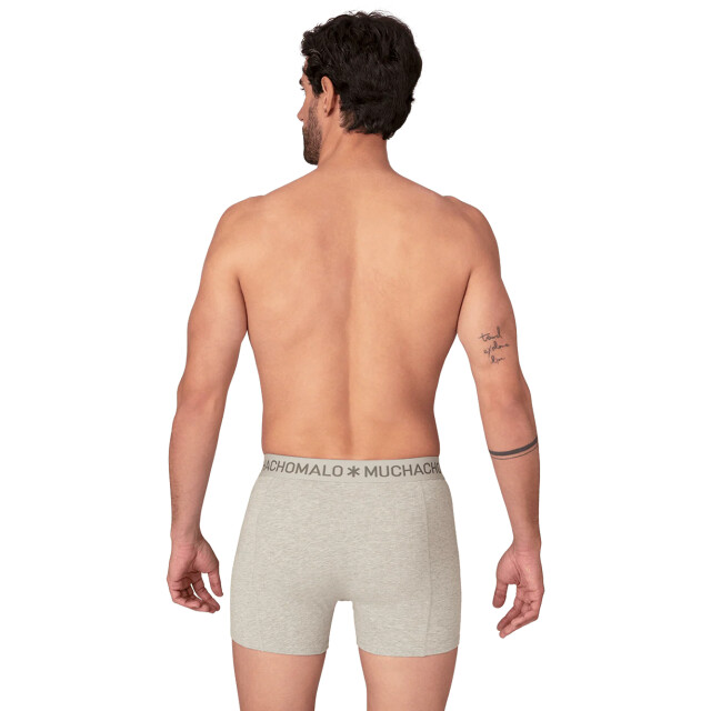 Muchachomalo Heren 3-pack light cotton U-LCSOLID1010-88 large