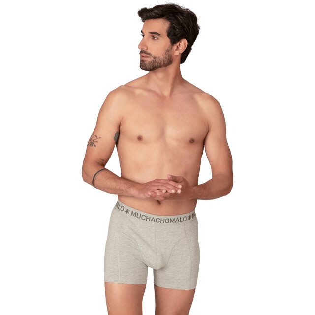 Muchachomalo Heren 3-pack light cotton U-LCSOLID1010-88 large