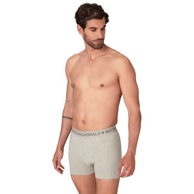 Muchachomalo Heren 3-pack light cotton U-LCSOLID1010-88 large