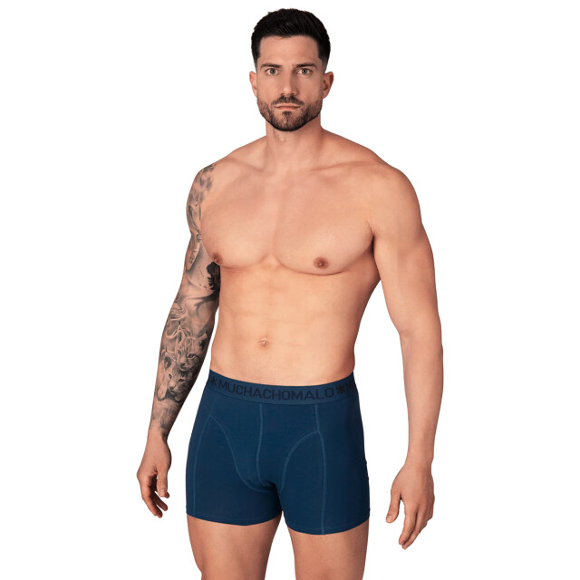 Muchachomalo Heren 3-pack light cotton U-LCSOLID1010-86 large