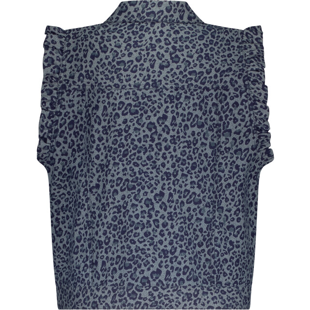 Tramontana Gilet blue denim C06-17-801-005003 large