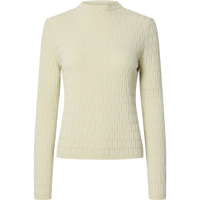 Y.A.S Yastrixo ls knit pullover s. birch 26038143-214151 large