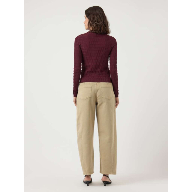 Y.A.S Yastrixo ls knit pullover s. port royale 26038143-190945 large