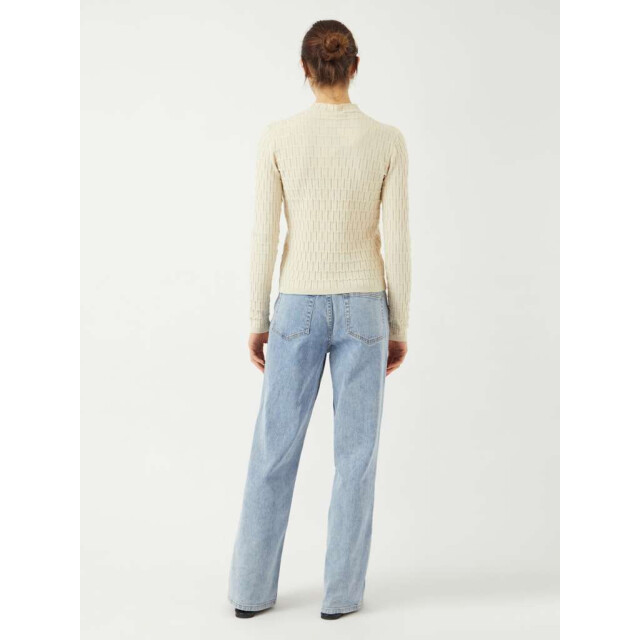 Y.A.S Yastrixo ls knit pullover s. birch 26038143-214151 large