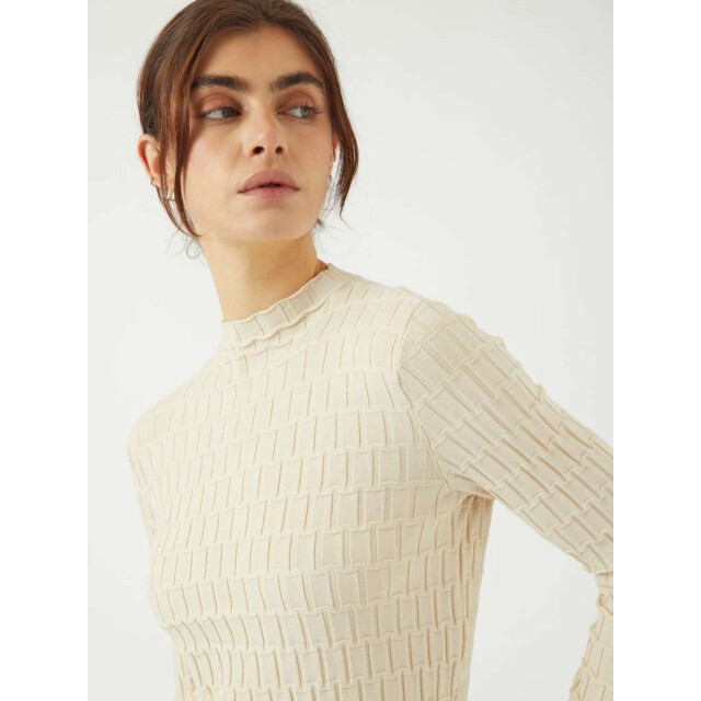 Y.A.S Yastrixo ls knit pullover s. birch 26038143-214151 large