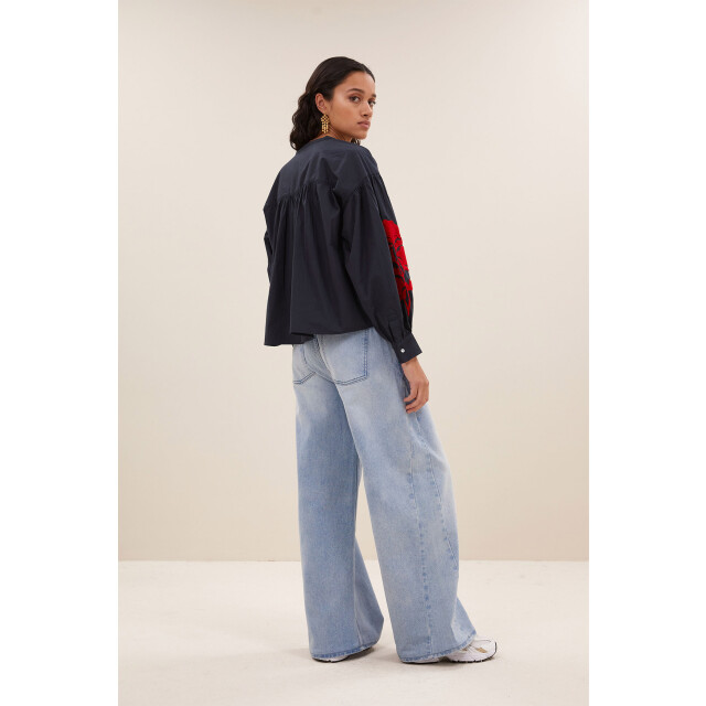 By-Bar Amsterdam Janet blouse midnight 25512063-856 large