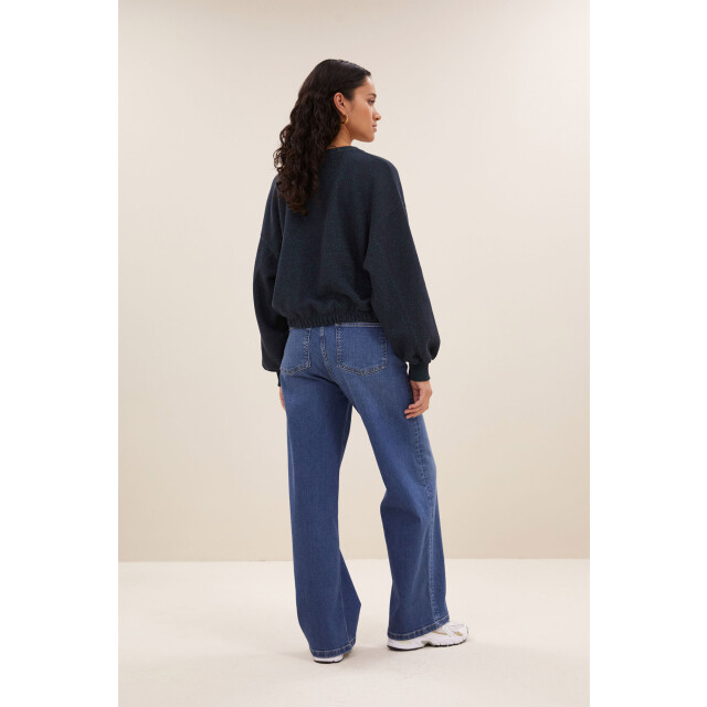 By-Bar Amsterdam Bodil sparkle sweater midnight 25518903-856 large