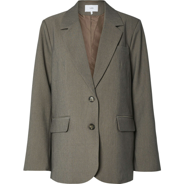 Y.A.S Yasreemaj ls blazer noos grey melange 26036340-190949 large