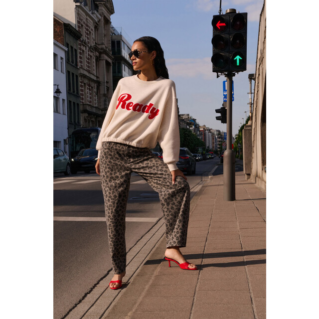 By-Bar Amsterdam Bodil ready sweater oyster melee 25518908-826 large