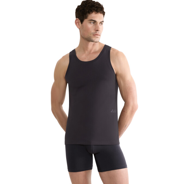 Sloggi Slg base tank top 3828 charcoal Sloggi Men SLGBaseTankTop 10224690 3828Charcoal large