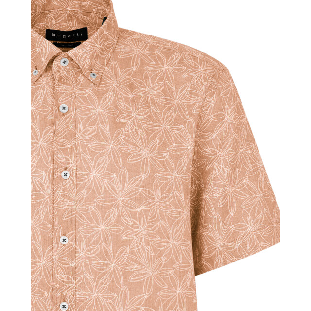 Bugatti Clothing casual overhemd met korte mouwen 101196-001-M large