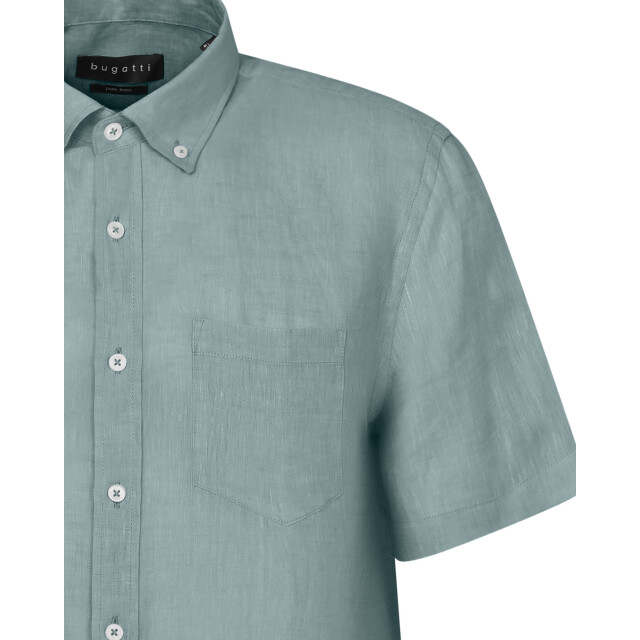 Bugatti Clothing casual overhemd met korte mouwen 101192-001-M large