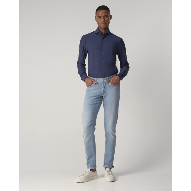 Dutch Dandies Windsor solid overhemd met lange mouwen 096163-003-43 large