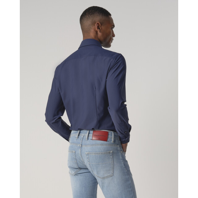 Dutch Dandies Windsor solid overhemd met lange mouwen 096163-003-43 large