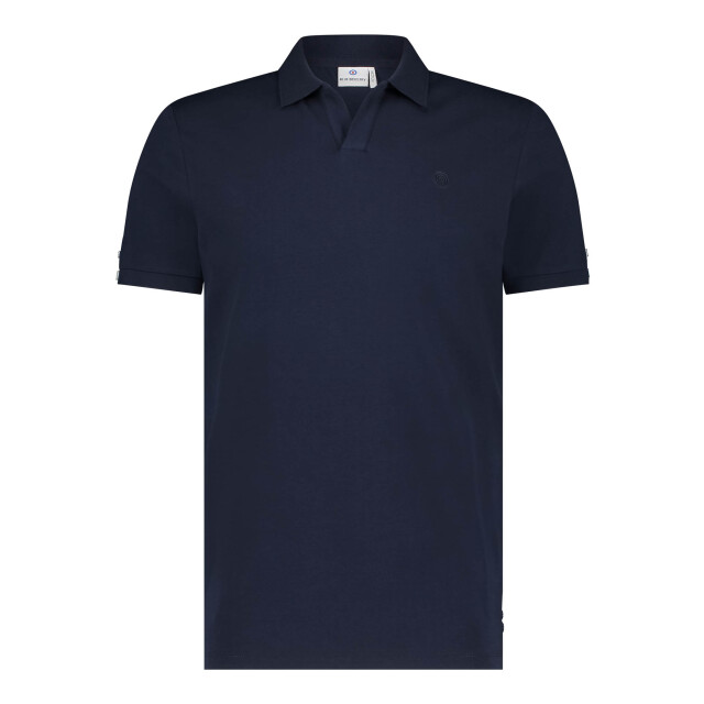 Blue Industry Polo met korte mouwen 102148-001-XL large