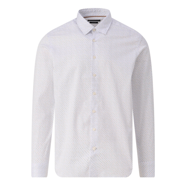 Bugatti Clothing casual overhemd met lange mouwen 101198-001-XXL large