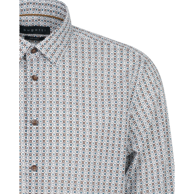 Bugatti Clothing casual overhemd met lange mouwen 101200-001-XXXL large
