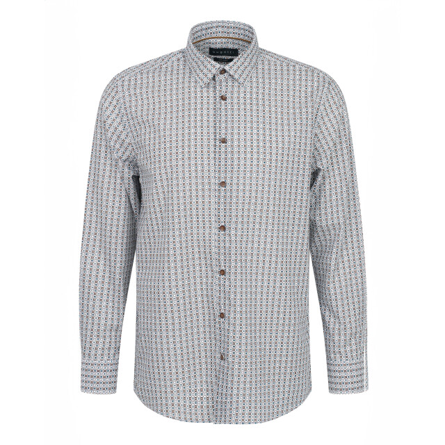 Bugatti Clothing casual overhemd met lange mouwen 101200-001-XXXL large