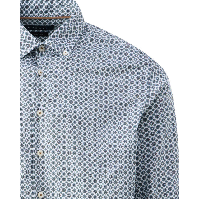 Bugatti Clothing casual overhemd met lange mouwen 101187-001-XXXL large