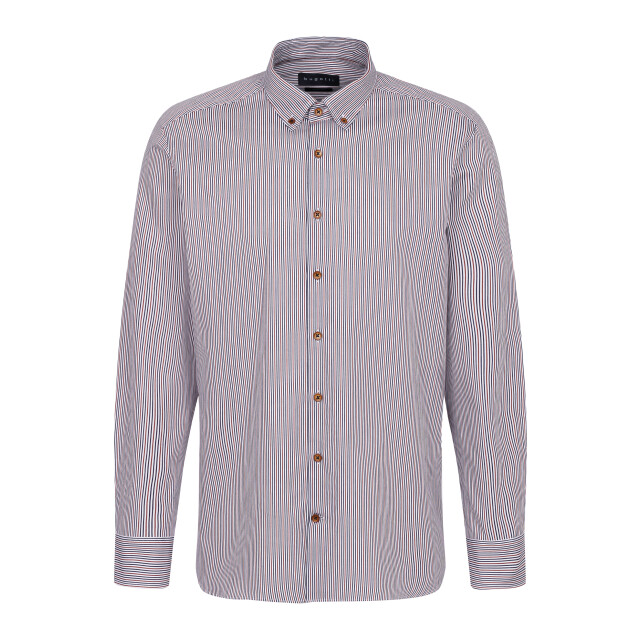 Bugatti Clothing casual overhemd met lange mouwen 096551-001-M large