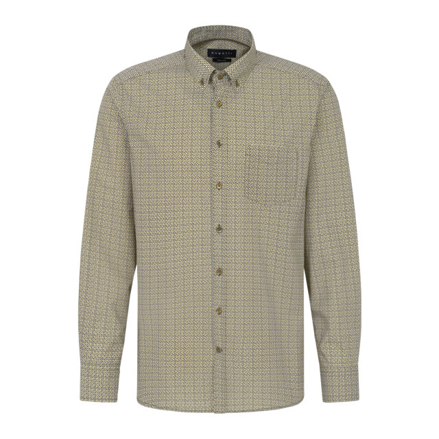 Bugatti Clothing casual overhemd met lange mouwen 096554-001-XXXL large