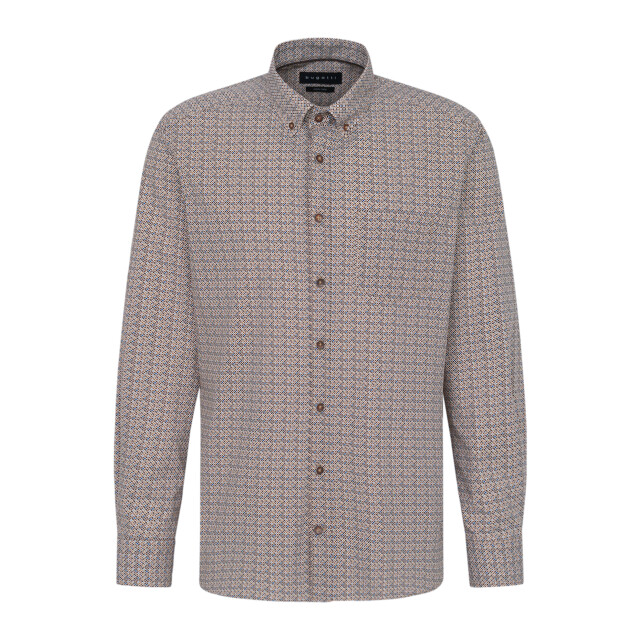 Bugatti Clothing casual overhemd met lange mouwen 096545-001-L large