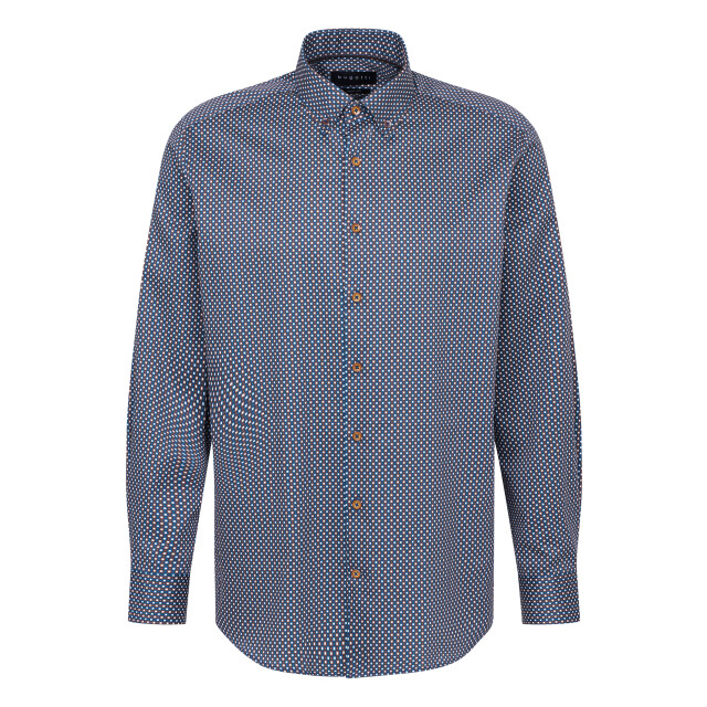 Bugatti Clothing casual overhemd met lange mouwen 096550-001-M large