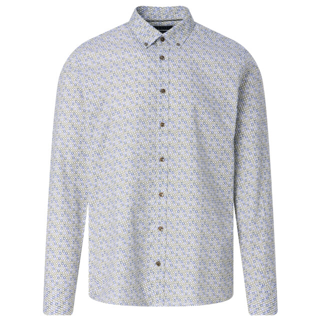 Bugatti Clothing casual overhemd met lange mouwen 096547-001-XXXL large
