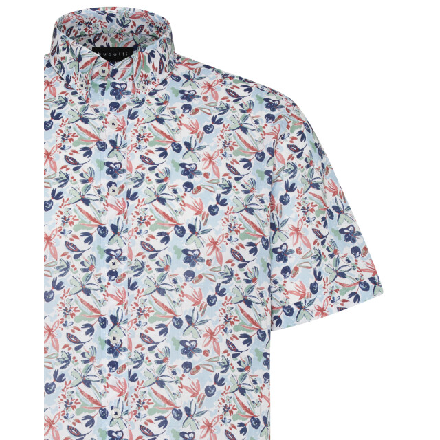 Bugatti Clothing casual overhemd met korte mouwen 094511-001-M large