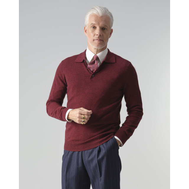 Dutch Dandies Arno kantelberg polo met lange mouwen 093355-004-L large