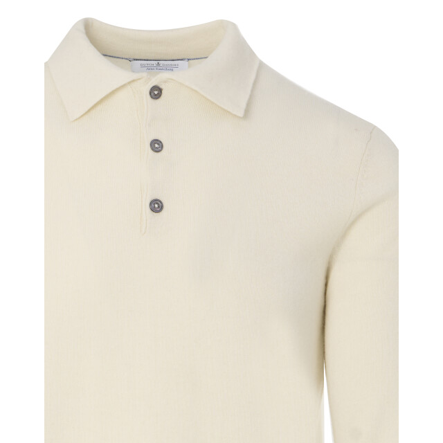 Dutch Dandies Arno kantelberg polo met lange mouwen 093355-002-XXL large