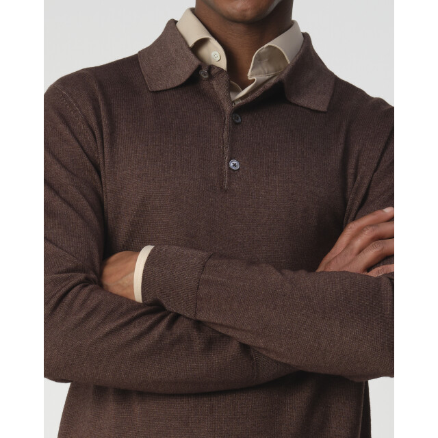 Dutch Dandies Lazenby polo met lange mouwen 093351-001-M large