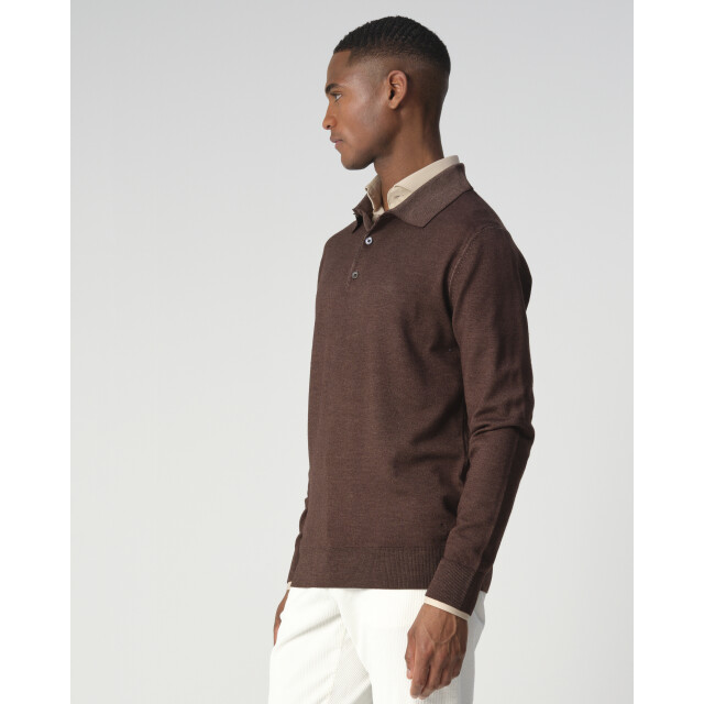 Dutch Dandies Lazenby polo met lange mouwen 093351-001-M large