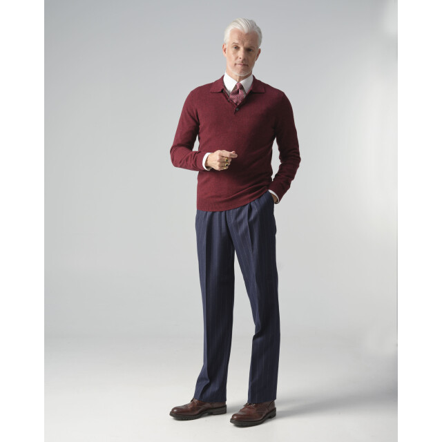 Dutch Dandies Arno kantelberg polo met lange mouwen 093355-004-L large