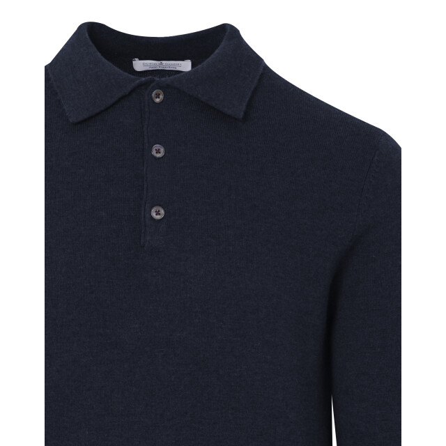 Dutch Dandies Arno kantelberg polo met lange mouwen 093355-001-S large