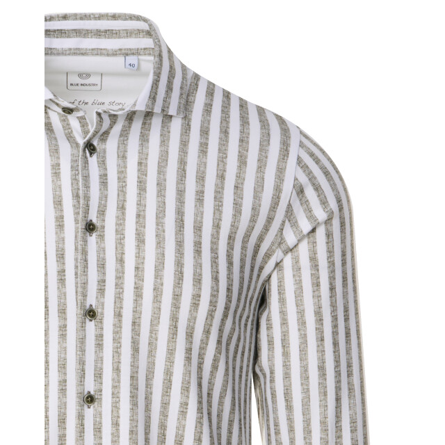Blue Industry Casual overhemd met lange mouwen 092876-001-45 large