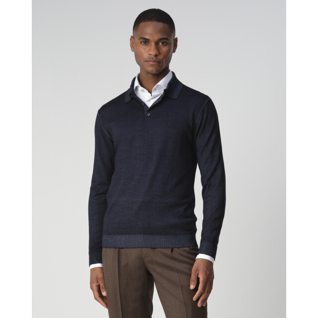 Dutch Dandies Lazenby polo met lange mouwen 093351-003-S large