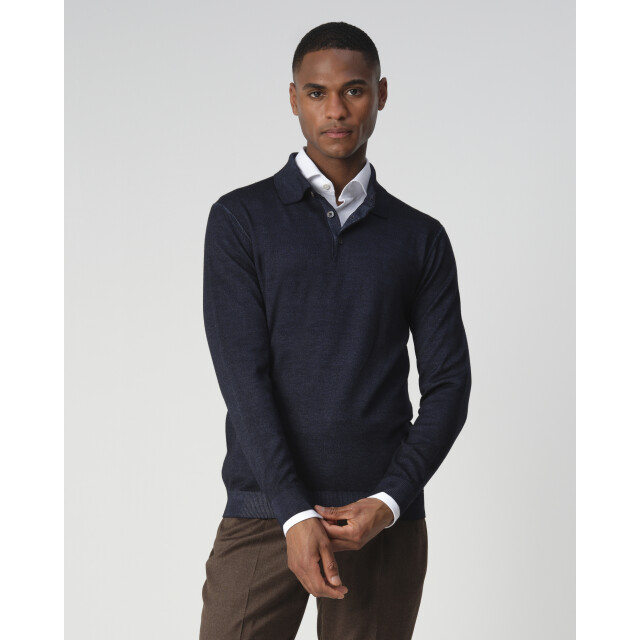 Dutch Dandies Lazenby polo met lange mouwen 093351-003-S large