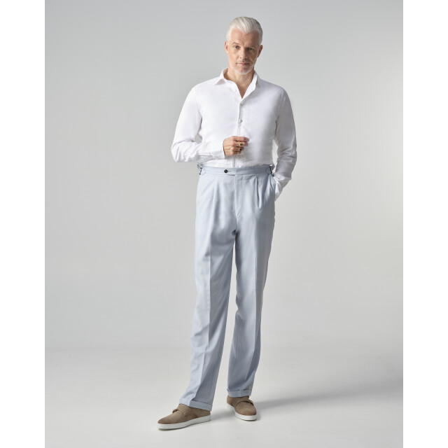 Dutch Dandies Arno kantelberg linnen overhemd met lange mouwen 089031-001-43 large