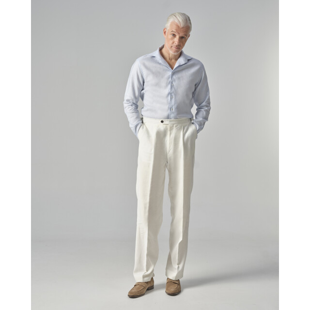 Dutch Dandies Arno kantelberg linnen overhemd met lange mouwen 089031-002-42 large
