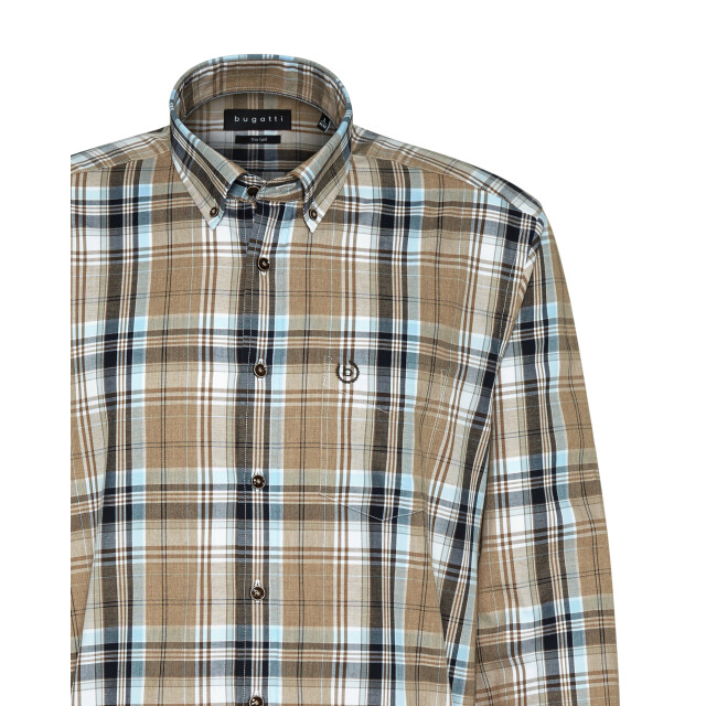 Bugatti Clothing casual overhemd met lange mouwen 090420-001-XXXL large